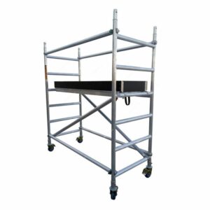 Aluminium scaffolding set